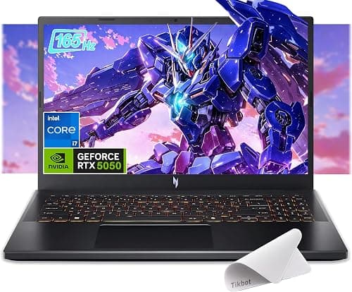 acer Nitro V 15.6" FHD IPS 165Hz Gaming Laptop， Intel Core i7-13620H, NVIDIA GeForce RTX 5050，Windows 11 Home，with Mouse pad (16GB RAM, 1TB PCIe SSD) on Amazon.ae - Price Tracker