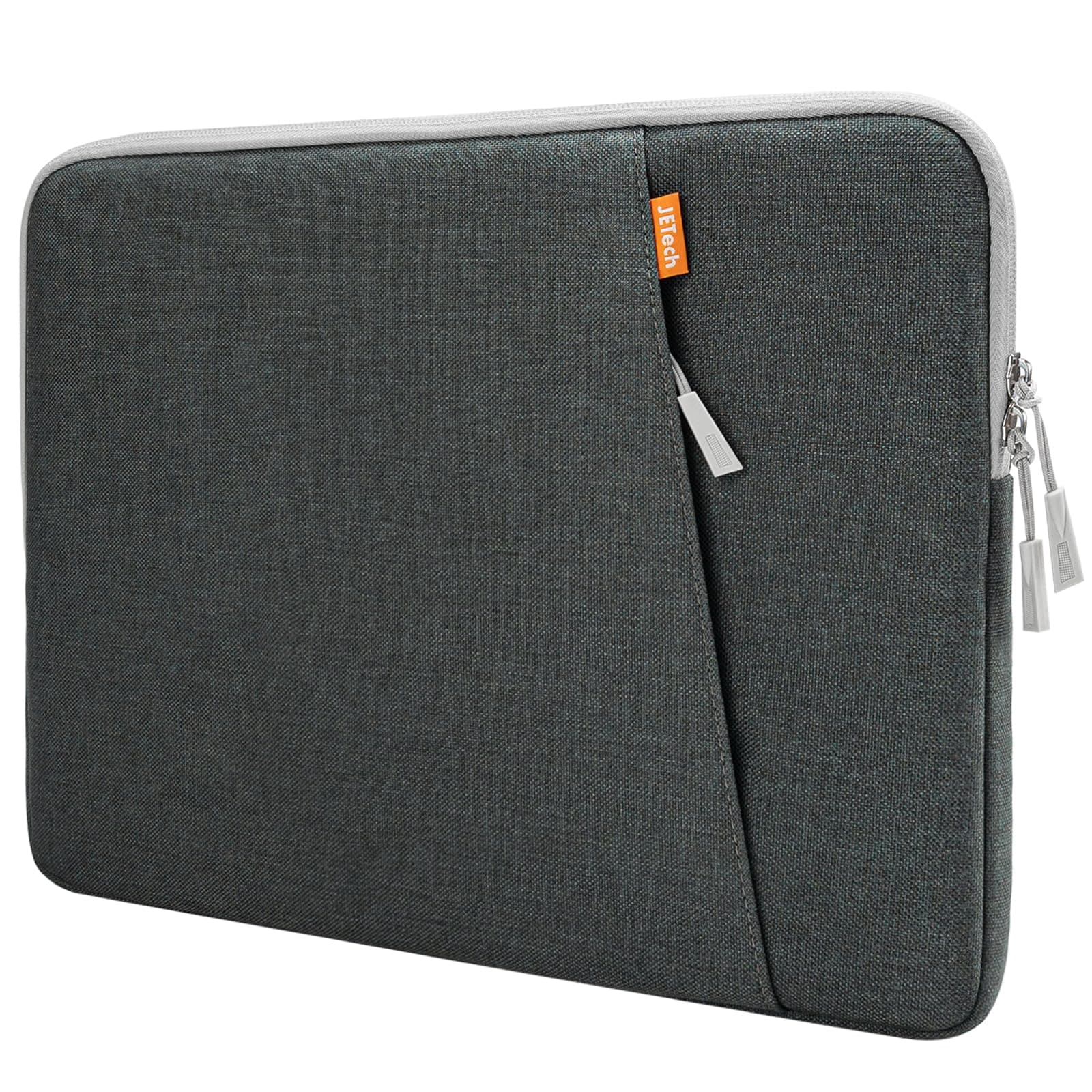 JETech Laptop Sleeve for 13-14Inch MacBook Air/Pro (M5/M4/M3/M2/M1) 2020-2025, 13-13.6 Inch Notebook, Waterproof Shock Resistant Bag Case with Accessory Pocket (Dark Grey) on Amazon.ae - Price Tracker