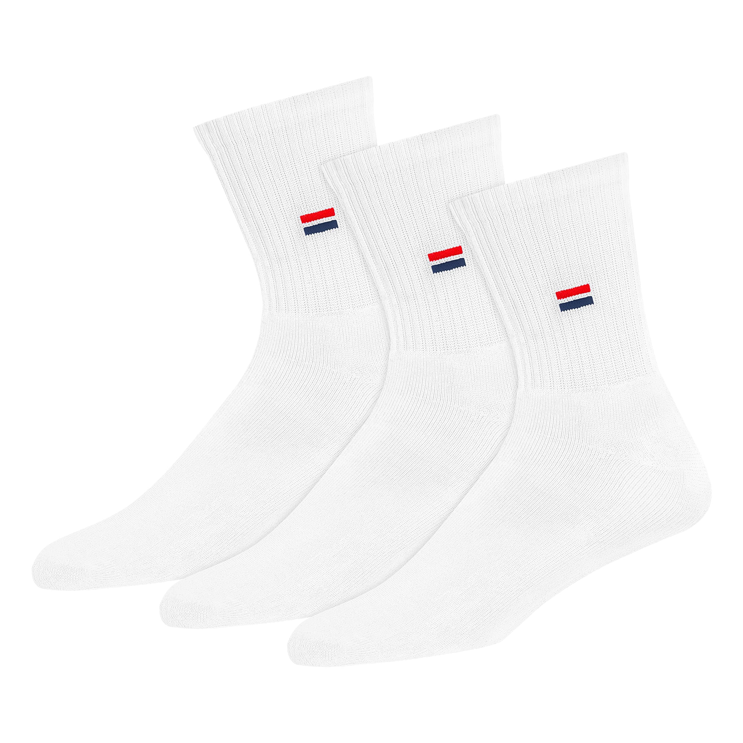 NAVYSPORT Men's Solid Cotton Cushion Comfort Crew Socks, Pack of 3 (Free Size) on Amazon.ae - Price Tracker