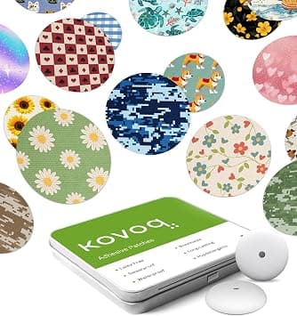 Freestyle Libre 3 Sensor Covers Waterproof, 2pcs Curved Hardshell Cover + 10pcs Surprise Pattern Sensor Patches,Multiple Protection For CGM Glucose Monitor على Amazon.ae - متتبع الأسعار