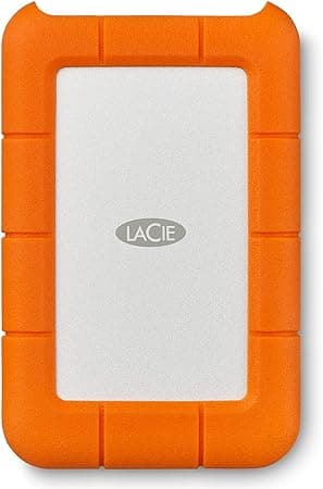 LaCie STFR5000800 5 TB Rugged Mini USB 3.2 (USB-C + USB 3.2) Portable 2.5 Inch Shock, Drop and Crush Resistant External Hard Drive for PC and Mac on Amazon.ae - Price Tracker