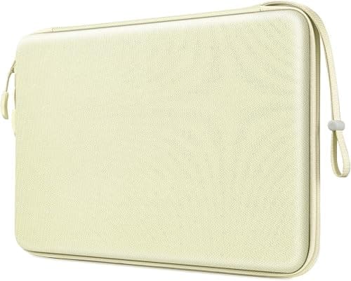 FINPAC Hard Laptop Sleeve Case for MacBook Neo A18 Pro,13 inch MacBook Air 2026 M5/M4/M3/M2/M1,14 inch MacBook Pro 2026 M5/M4/M3/M2 Pro/Max,Waterproof Case for Dell,Surface Laptop,HP,Acer, Sand on Amazon.ae - Price Tracker
