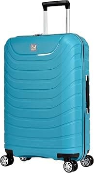 Eminent Suitcase Hard Shell Luggage Lightweight Polypropylene Quiet Double Wheels TSA Lock B0011 (Checked Luggage 24-Inch, Light Blue) on Amazon.ae - Price Tracker
