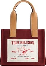 TRUE RELIGION Womens True Religion Tote Bag, Women's Mini Travel Shoulder Bag With Adjustable Strap Tote Bag (pack of 1) - Best Deal Finder