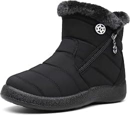 Gaatpot Women's Winter Boots Waterproof Warm Lined Snow Boots Winter Shoes Winter Short Shaft Boots Shoes - Best Deal Finder