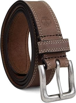 Timberland Men's Classic Leather Jean Belt 1.4 Inches Wide - Best Deal Finder