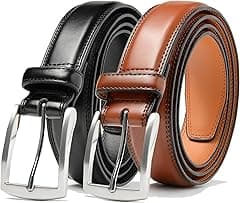Belts For Men - Men's Dress Belt - Hand Made 100% Cow Leather Belt For Men - Amazon.ae Price Tracker
