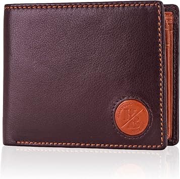 HORNBULL Bill Mens Leather Wallet, Brown/Rust, Casual on Amazon.ae - Price Tracker