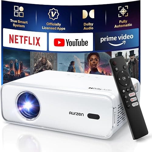 Aurzen EAZZE D1 Smart Projector with WiFi and Bluetooth on Amazon.sa - Price Tracker