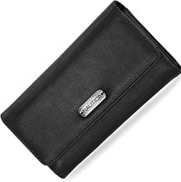 Nautica Money Manager RFID Women’s Wallet Clutch Organizer - Best Deal Finder