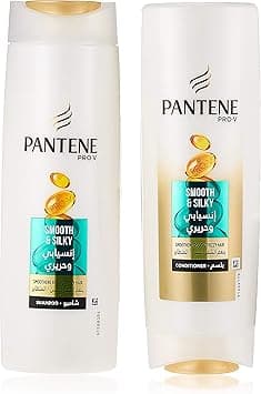 Pantene Pro-V Smooth & Silky Shampoo, 400 ml plus Conditioner, 360 ml on Amazon.ae - Price Tracker