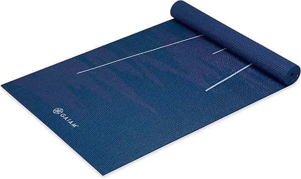 Gaiam Print Yoga Mat, Non Slip Exercise & Fitness Mat for All Types of Yoga, Pilates & Floor Exercises - Best Deal Finder
