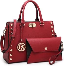 Dasein Purses and Handbags for Women Satchel Bags Top Handle Shoulder Bag Work Tote Bag With Matching Wallet - Best Deal Finder