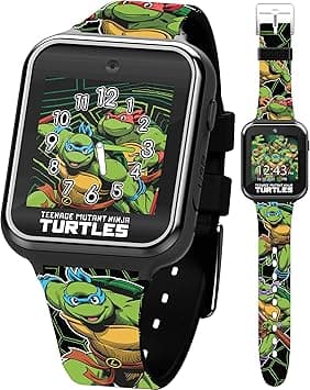 Nickelodeon Teenage Mutant Ninja Turtles Kids Smart Watch with Camera Voice Recorder Calculator and Fitness Tracker – Interactive Touchscreen Games and 10 Watch Faces – Wrist Sizes 5.5" to 8" - Amazon.ae Price Tracker