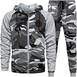 MANLUODANNI Men's Tracksuits 2 Piece Outfit Casual Long Sleeve Sweat Suit Set Full Zipper Sports Jogging Suits - Best Deal Finder