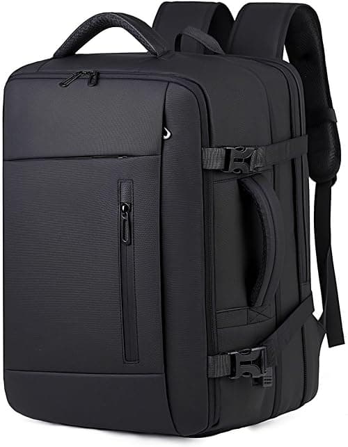 Travel Backpack, Waterproof Backpack, 31.5 L, with USB Charging Port, 10 Shoes Pockets and Compartment for 15.6 Inch Laptop（Black/Gray/White/Pink/Purple） on Amazon.ae - Price Tracker