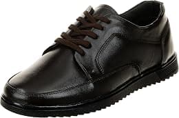 Blue Leather Men's 3952 Formal Shoes - Best Deal Finder