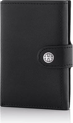 TRUSADOR Venice Men & Women Leather Trifold Wallets RFID Blocking Front Pocket Wallet on Amazon.ae - Price Tracker