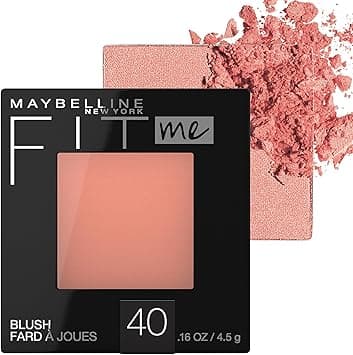 Maybelline Fit Me Blush, Lightweight, Smooth, Blendable, Long-lasting All-Day Face Enhancing Makeup Color, Peach, 1 Count on Amazon.ae - Price Tracker