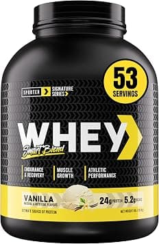 Sporter Smart Whey Blend Protein Powder – 4 lbs, Vanilla Flavor on Amazon.ae - Price Tracker