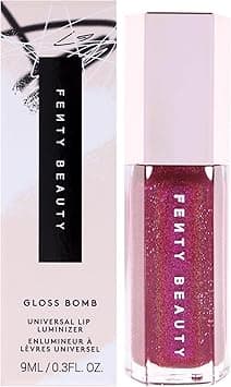 Fenty Beauty by Rihanna Gloss Bomb Universal Lip Luminizer Fuchsia Flex - shimmering holographic deep fuchsia 0.3 oz / 9 ml on Amazon.ae - Price Tracker