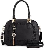 Montana West Small Top Handle Purse for Women Crossbody Satchel Handbag Barrel Bag - Best Deal Finder