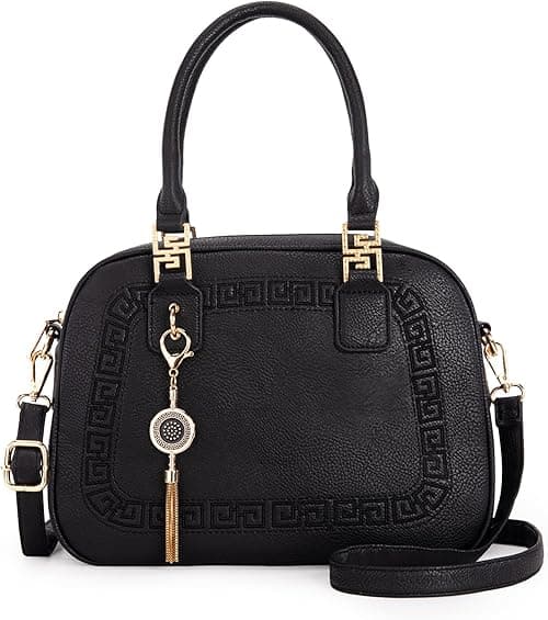 Montana West Small Top Handle Purse for Women Crossbody Satchel Handbag Barrel Bag on Amazon.ae - Price Tracker