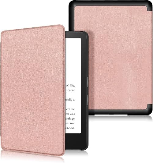 E NET-CASE Slimshell Case Cover for 7" All-New Kindle Paperwhite 12th 2024 or Kindle Paperwhite Signature Edition 2024, Smart Shell Cover with Auto Sleep/Wake (Pink) على Amazon.ae - متتبع الأسعار