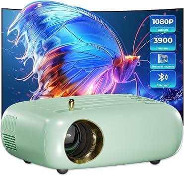 WZATCO (Renewed) Pixel Plus | Portable LED Projector | Native 720p Full HD 1080P Support | Electronic Keystone | Power via Powerbank | Green على Amazon.ae - متتبع الأسعار