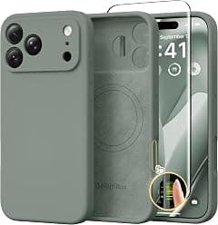 GolbinBox Magnetic for iPhone 17 Pro Max Case, Silicone Cover, Calke Green - متتبع أسعار Amazon.ae