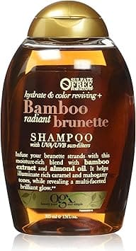 Hydrate & Colour Reviving Bamboo Radiant Brunette Shampoo (1x 375ml), Nourishing and Enriching Shampoo for Dry, Dull or Damaged Brunette Hair, Helps Restore Shine and Vibrancy on Amazon.ae - Price Tracker