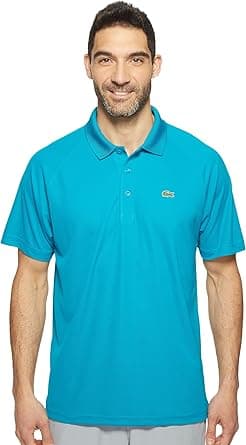 Lacoste Men's Sport Short Ultra Dry Raglan Sleeve Polo on Amazon.ae - Price Tracker