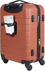Wrangler Smart Luggage Set with Cup Holder and USB Port - Best Deal Finder