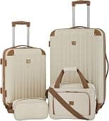 Travelers Club 4 Piece Midtown Luggage Set - Best Deal Finder