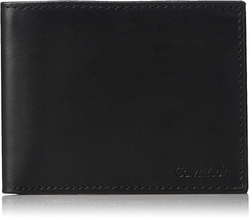 Calvin Klein Men's RFID Leather Minimalist Bifold and Card Case Wallet Sets -Money Clips and Key Fob on Amazon.ae - Price Tracker