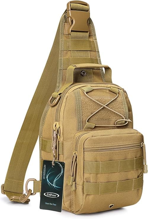 G4Free Hiking Backpack Outdoor Tactical Military Sport Bag Pack Crossbody Sling Shoulder Satchel Daypack | Outdoor على Amazon.ae - متتبع الأسعار