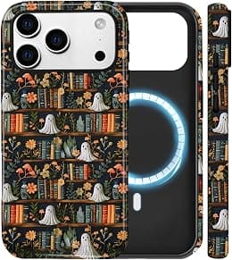 for iPhone 17 Pro Max Case for MagSafe Halloween Book Spectre Case - Best Deal Finder