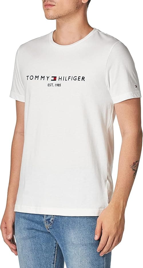 Tommy Hilfiger Men's Cotton Icon Short Sleeve Sports Shirt on Amazon.ae - Price Tracker