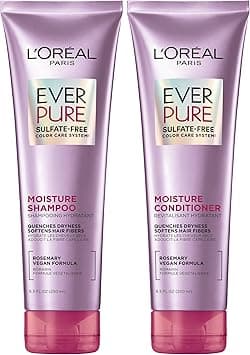 L’Oréal Paris EverPure Moisture Sulfate Free Shampoo and Conditioner for Color-Treated Hair, 8.5 Ounce (Set of 2) on Amazon.ae - Price Tracker