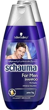 Schauma For Men Shampoo Pack of 2 (2 x 400 ml) on Amazon.ae - Price Tracker