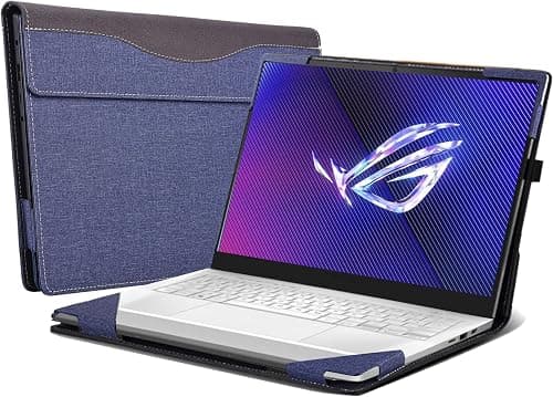 Laptop Cover for ASUS ROG Zephyrus - G14(2024) GA403 | GA403UV | GA403UI | All-Inclusive Drop-Proof Case 14" PU Leather Inner Pocket Cover (Blue) on Amazon.ae - Price Tracker