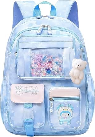 Aryan School Bags for Girls, 25L Refrigerator Door Kids Backpack Cute Rucksack for primary and secondary school on Amazon.ae - Price Tracker