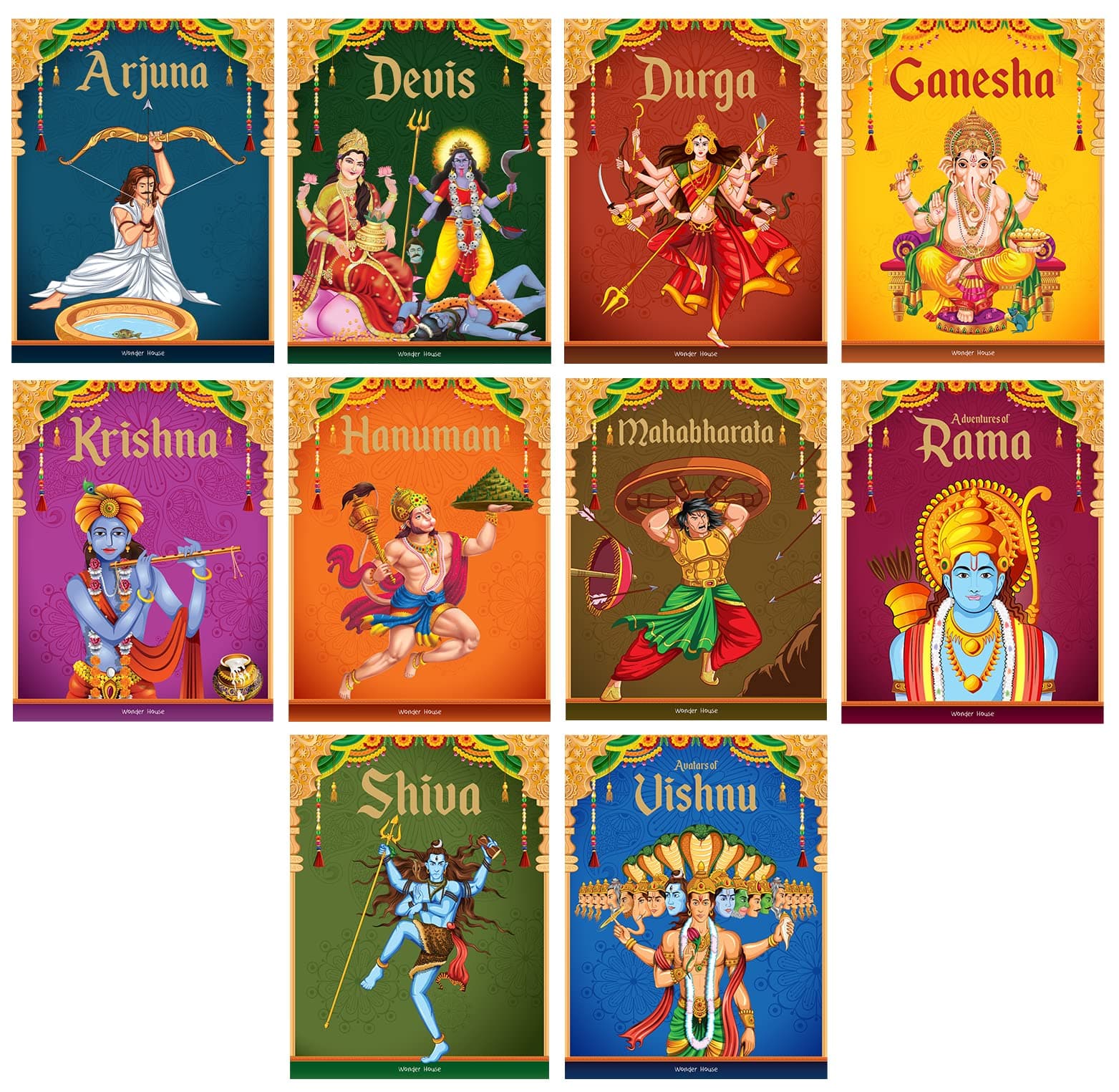 Wonder House Books Tales from Indian Mythology (Collection of 10 ): Story For Kids on Amazon.ae - Price Tracker