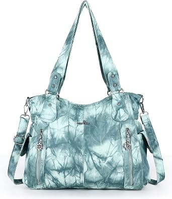 Angel Kiss Handbags for Women Hobo Purse Roomy Casual Shoulder Bags PU Tote Bag Crossbody Bag for Women - متتبع أسعار Amazon.sa