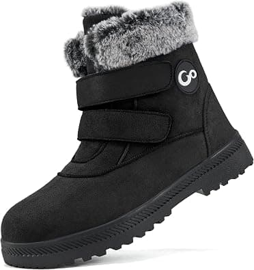 FUDYNMALC Women Winter Snow Boots: Warm Fur Lined Womens Ankle Booties - Comfortable Walking Outdoor Boot Cute على Amazon.ae - متتبع الأسعار
