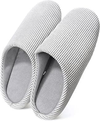 URbazaar Slippers for Women Men,Comfort Cotton Slipper,Washable Flat Home Slipper,Soft Indoor Shoe on Amazon.ae - Price Tracker