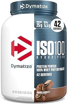 Dymatize ISO 100 0 Carb Whey Gourmet Chocolate, 3 lb - Amazon.ae Price Tracker