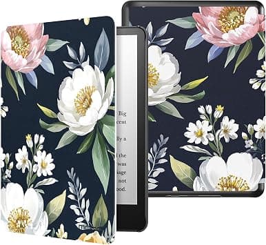 موكو حافظة لجهاز كيندل بيبر وايت الجديد كليًا 7 انش الجيل 12 2024 وKindle Colorsoft Signature Edition 2024، غطاء واقي خفيف الوزن من البولي يوريثين مع خاصية التنبيه/السكون التلقائي لجهاز Kindle - دليلك لأفضل العروض