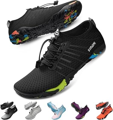 SIMARI Water Shoes Womens Mens Swim Beach Pool Aqua Sports Quick Dry Barefoot Diving Surf Walking على Amazon.ae - متتبع الأسعار