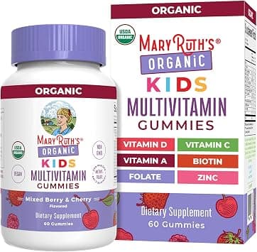 MaryRuth Organics Kids Vitamins by | USDA | Kids Multivitamin Gummies for Ages 4+ | Multivitamin for Kids | Vitamins for Kids | Vegan | Non-GMO | Only 2 Gummies a Day | 60 Count on Amazon.ae - Price Tracker